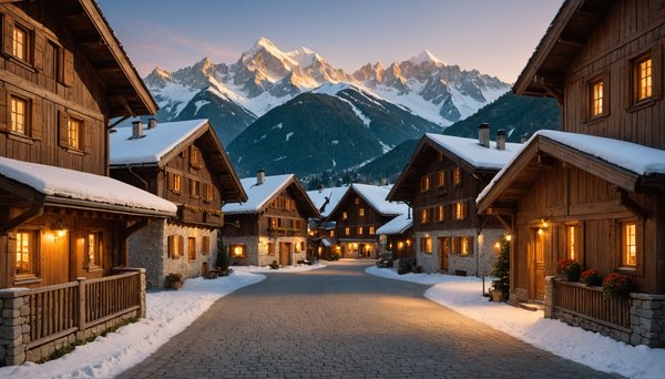Location saisonnière à combloux : station authentique face au mont-blanc